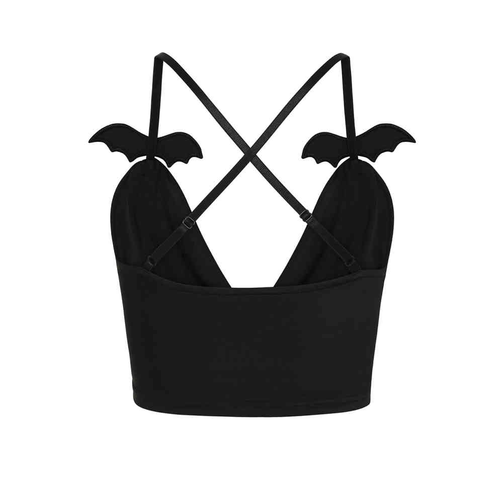 Banned - Melantha Crop top - Schwarz